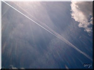 Sonnenflutstaubstrahlen