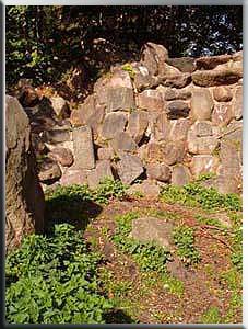 versteinerter Wasserfall