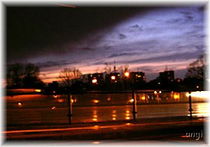 Abend auf der Langen Br&uuml;cke
