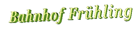 Jahresringe - Bahnhof Fr&uuml;hling